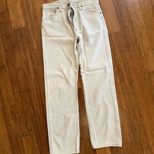 Wrangler Men's Khaki Jeans 34x34